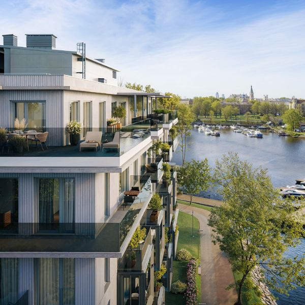 «BLUE MARINE», ул. Триядибас, Klīversalas kvartāls, Рига