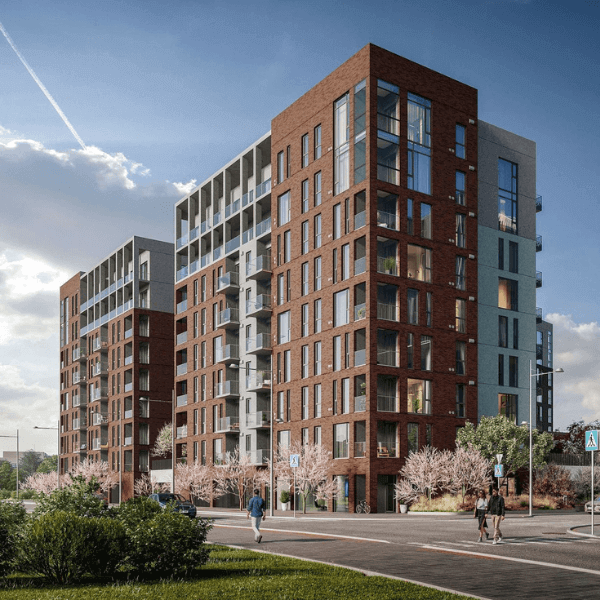 New Hanza apartments, Gustava Kluča street 10, Riga