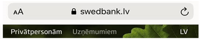 Swedbank sertifikāts